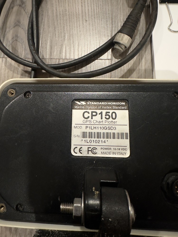Standard Horizon GPS Chart CP150 Chartplotter