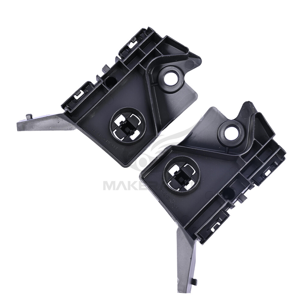 Pair Front Outer Bumper Cover Support Bracket For 2010-2019 Ford Taurus