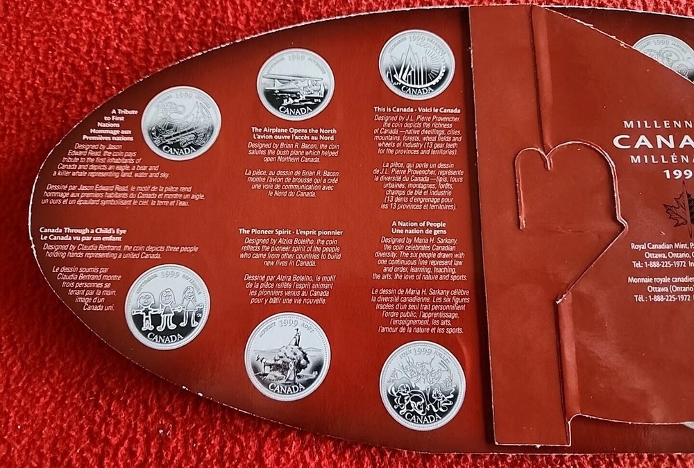Millennium 1999 Canada 13 Coin Set