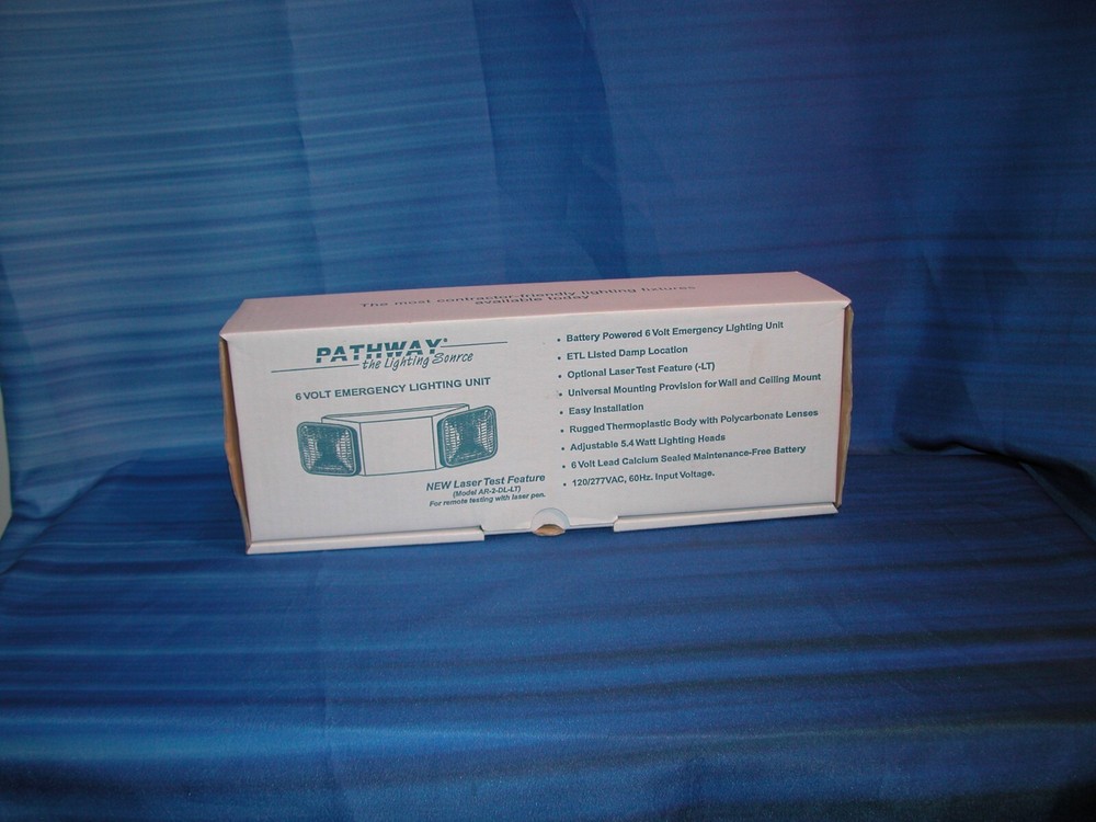 PATHWAY 6VOLT EMERGENCY LIGHTING UNIT AR-2-DL-LT