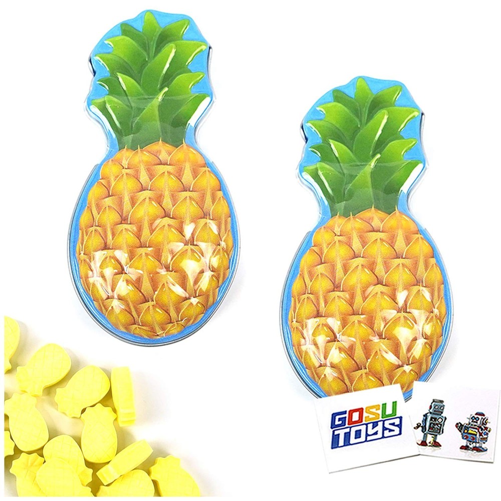 Aloha Candies Pineapple Flavor Candy (2 Pack)