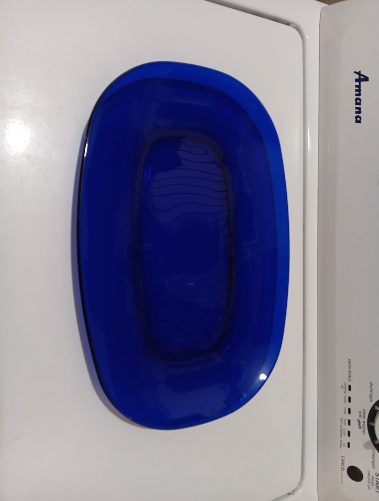 Cobalt Blue Bormioli Large Serving Plater