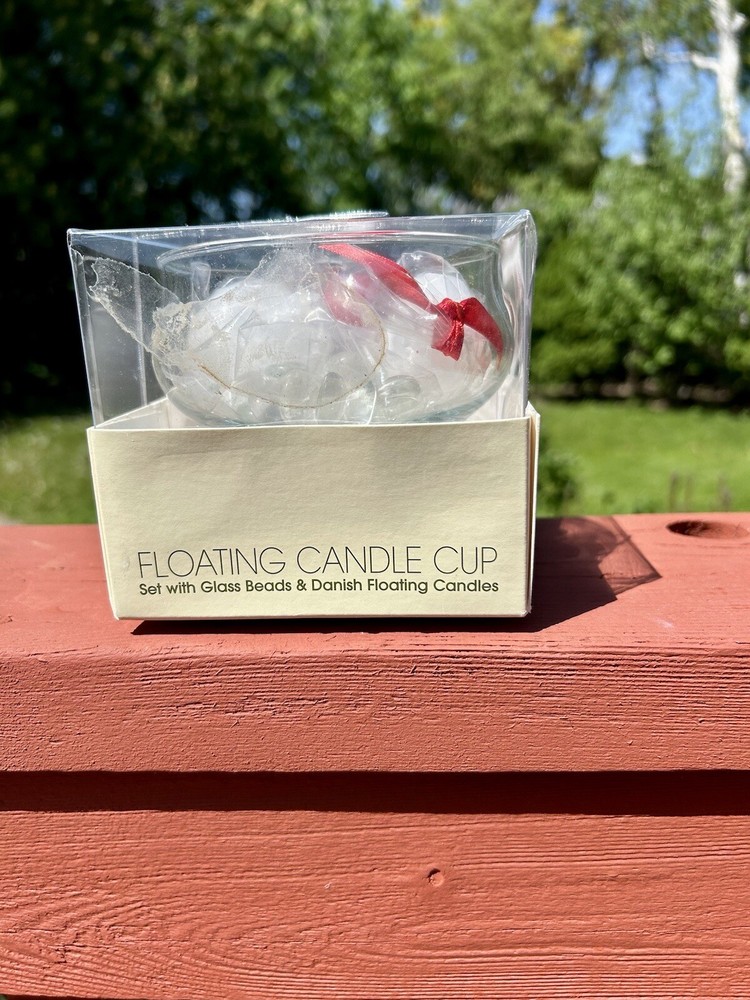 NIB Danish floating candleholder set