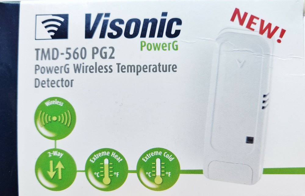 Visonic TMD-560-PG2 PowerG Wireless Temperature Detector