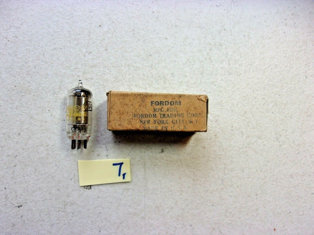 NEW IN BOX FORDHAM ELECTRON TUBE 6Q4  (332)