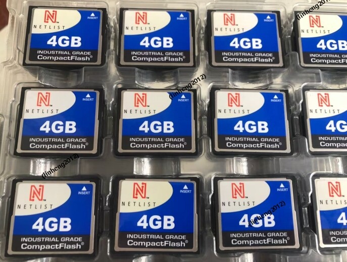 10PCS  NETLIST  4GB  industrial  GRADE  CompactFlash Flash CF Memory Card