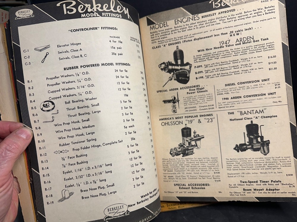 Berkeley Model Catalog & Handbook 1947 - 48, 40 pages