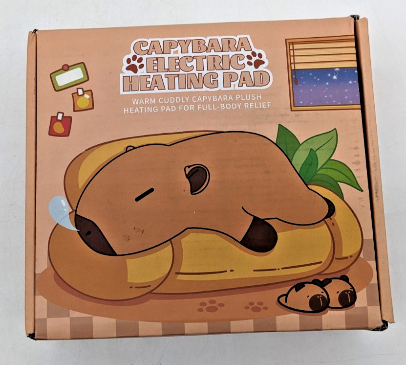 Auspicious beginning CAPYBARA ELECTRIC HEATING PAD