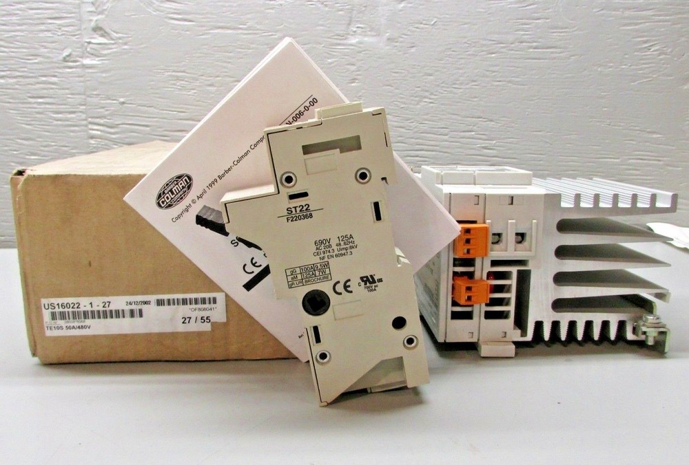 Barber Colman TE10S Solid State Contactor with PLF 50A 480V