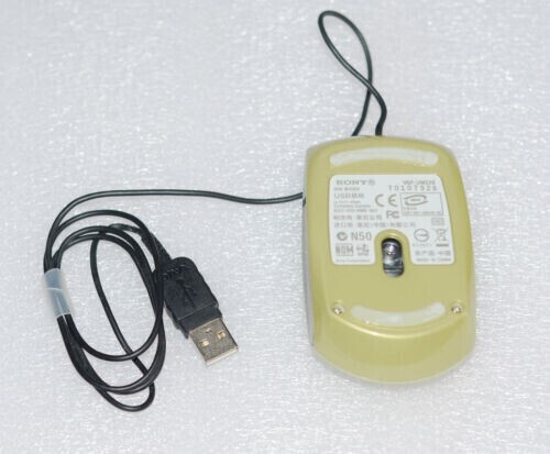 Sony Vaio VGP-UMS20 Mouse Tested and USB Mouse Green