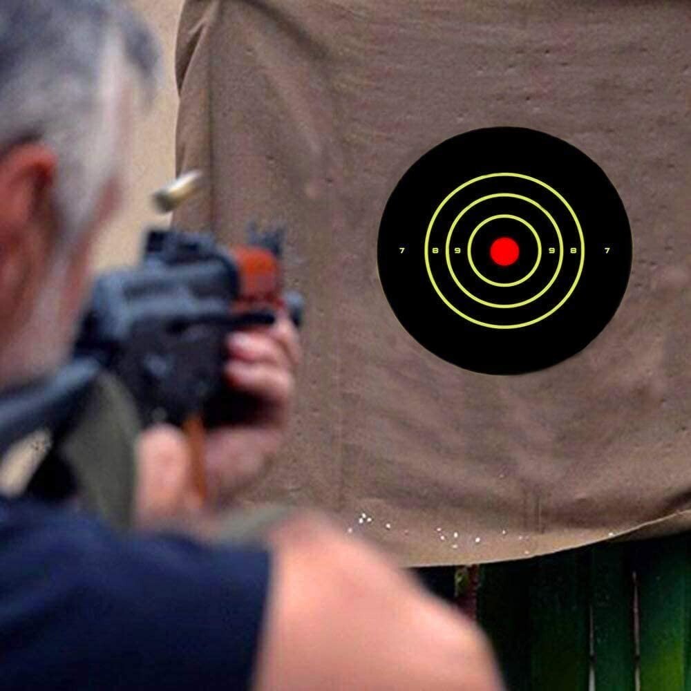 100x8" Shooting Target Rifle Gun Adhesive Stick Splatter Reactive Practice Range