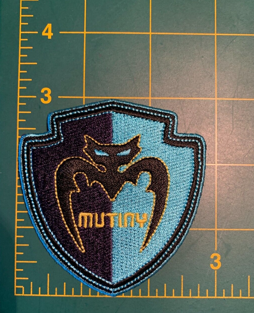 Mutiny soccer patch mutiny patch tampa bay mutiny patch soccer patch iron or sew