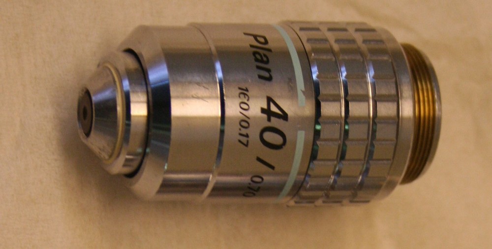 Nikon Plan 40/0.70 160/0.17 Microscope Objective Lens 240796