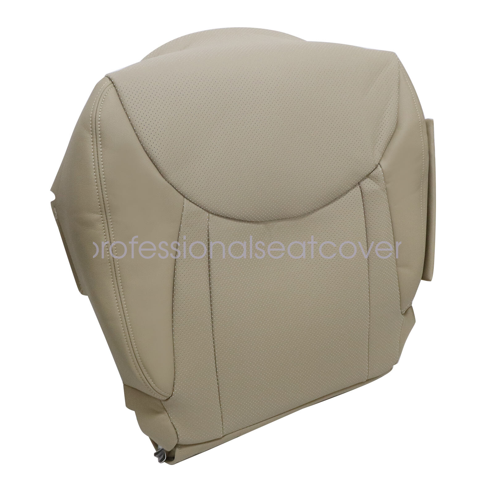 Driver & Passenger Leather Seat Cover Tan For 2001 to 2006 Lexus LS430