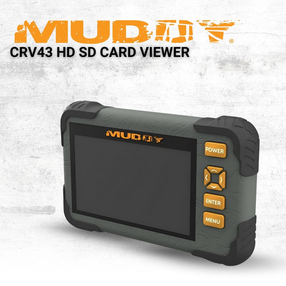 Muddy 4.3 Inch LCD Screen SD Card Reader Viewer Memory Card (2 Pack) Bundle