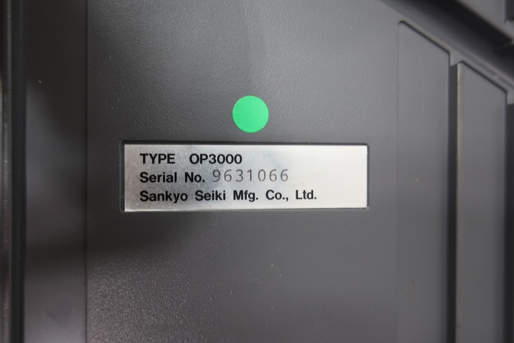 Sankyo OP3000 Robot Controller Teach Pendant