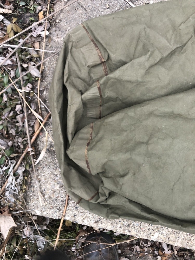 ORIGINAL WWII USGI ARMY USMC USN Rubberized invasion BAG WW2