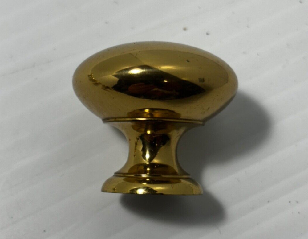 Amerock Allison Solid Brass 1 1/4”Round Cabinet Pull Knob BP530233 hardware