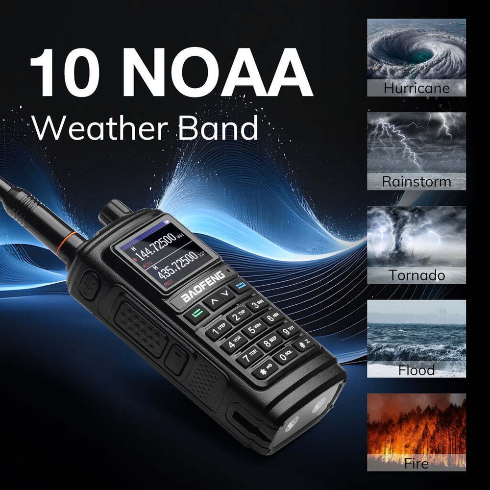 Baofeng UV-17R PLUS, Multi-Band, With Programming Cable & Extra Long Antenna