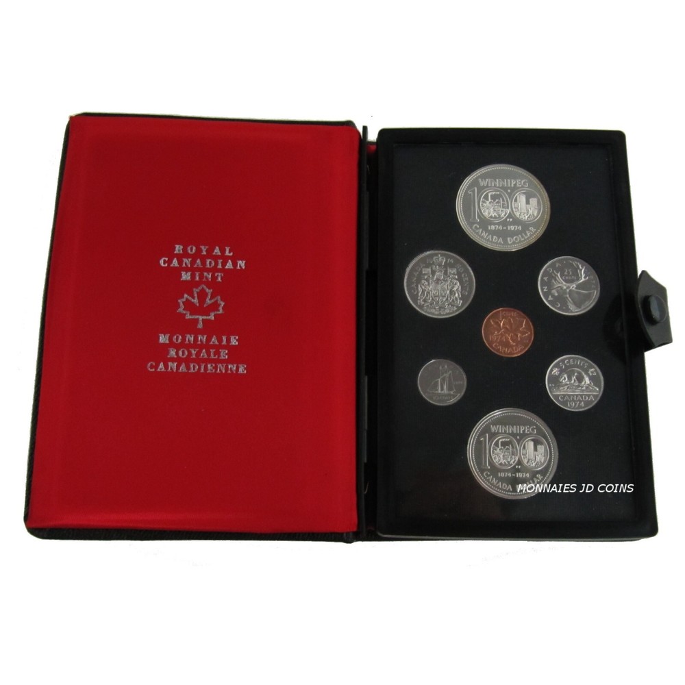 1974 Canada Specimen Double Dollar Set
