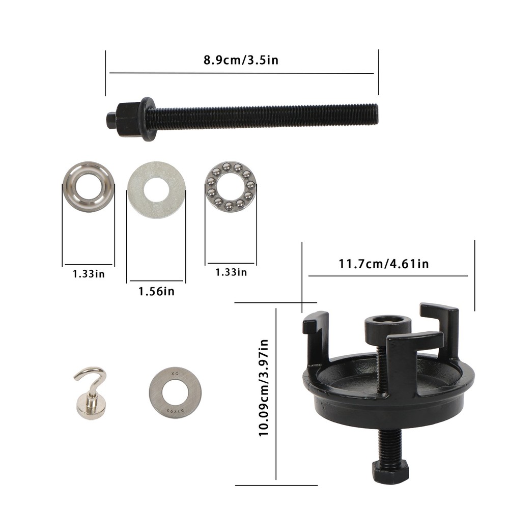 Harmonic Balancer Puller and Installation Tool Set For GM LS LT Engines 25264