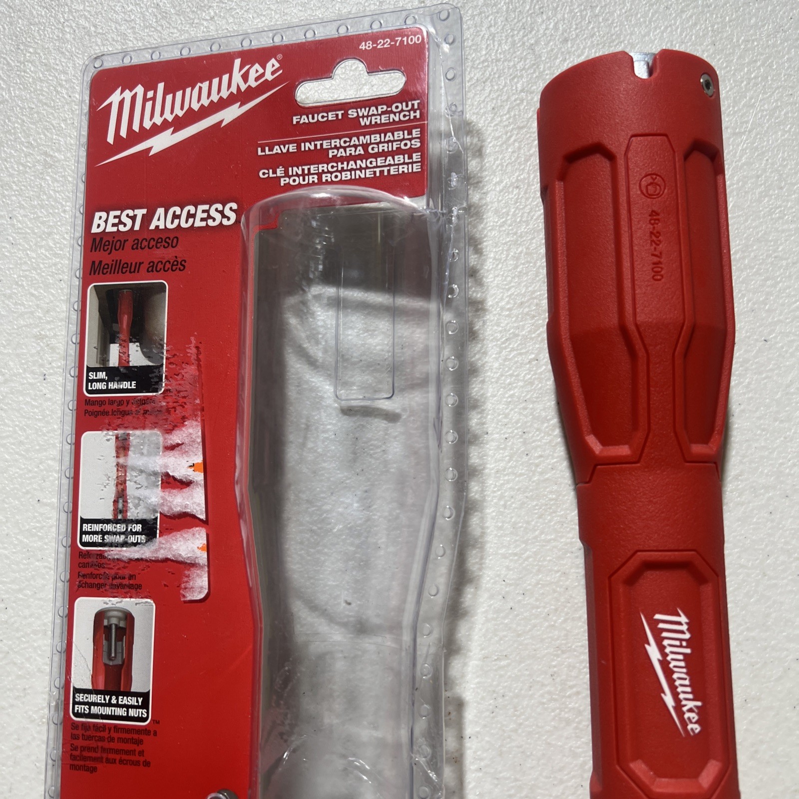 Milwaukee 48-22-7100 Faucet Swap-Out Wrench - READ!!!