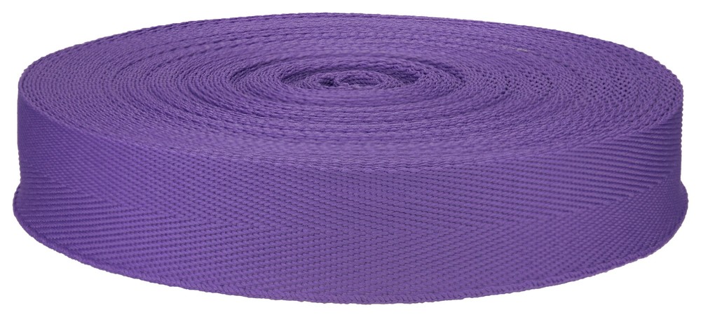 1 Inch 2 Panel Purple Polyester Binding Closeout, 100 Yards