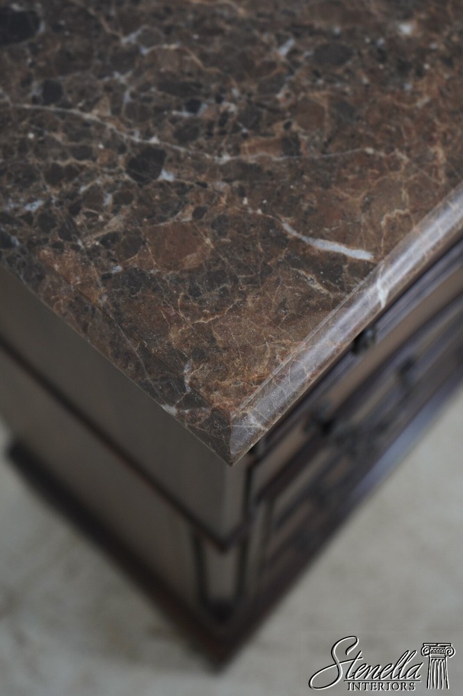 F65537EC: DREXEL Covington Park Marble Top Sideboard