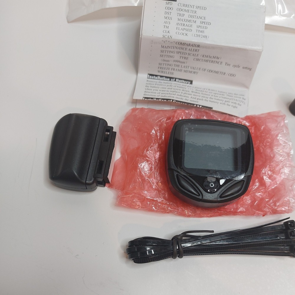 Bike Speedometer LCD Wireless Bicycle Computer Odometer Waterproof