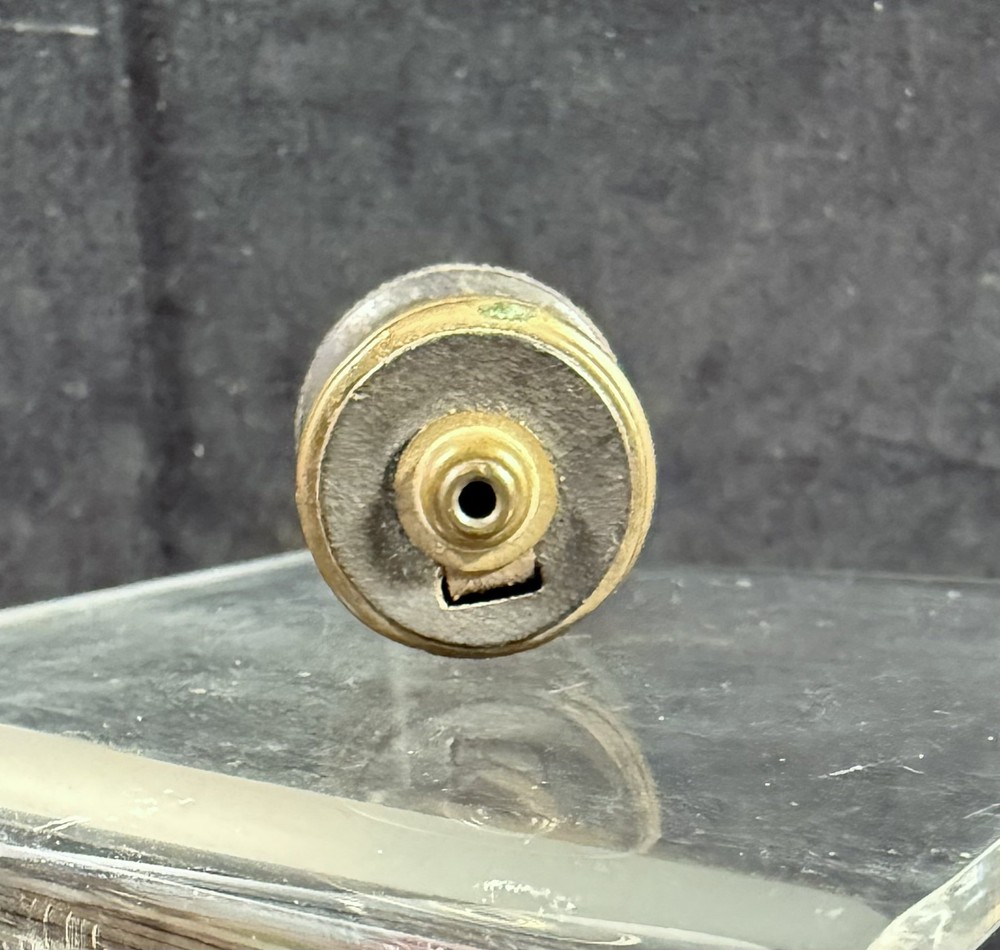 Antique Edison Lightbulb Socket Brass & Bakelite Adapter Plug (WT3)