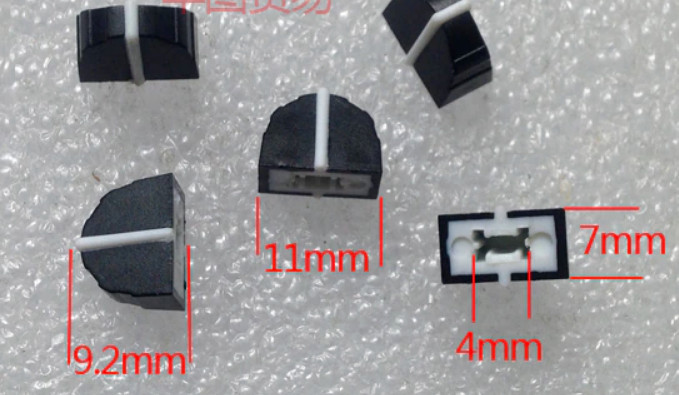 X5 potentiometer knobs for DBX 2231 or other equalizers