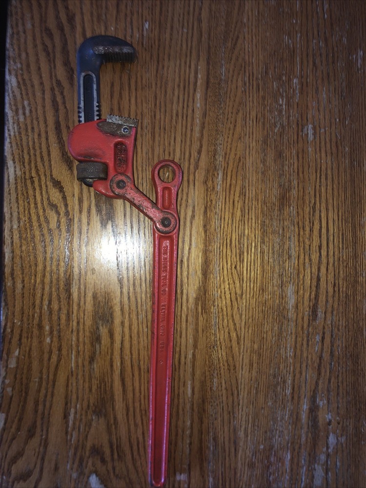 Ridged Compound Leverage Pipe Wrench