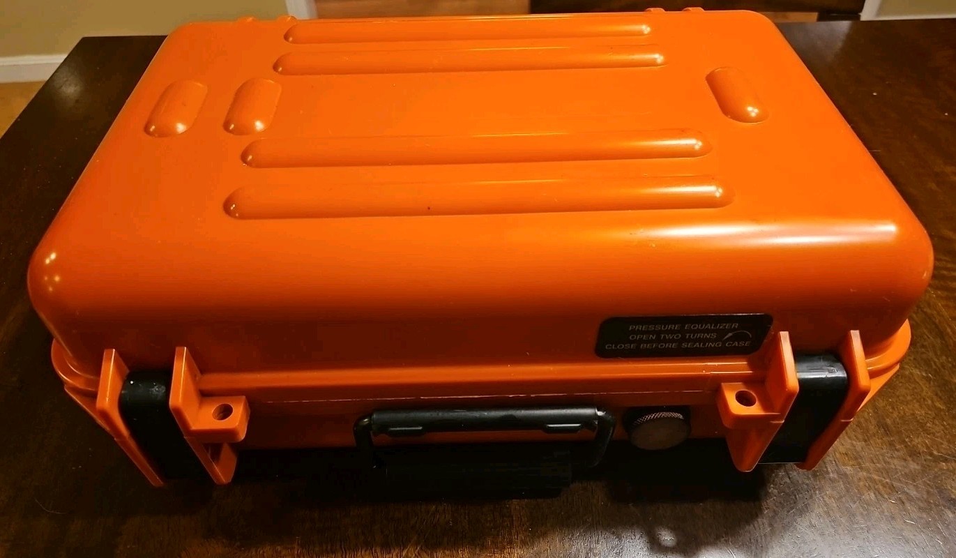 Starlight SC-061016 Military Hard Case - Orange - With Optional Divider - EXC