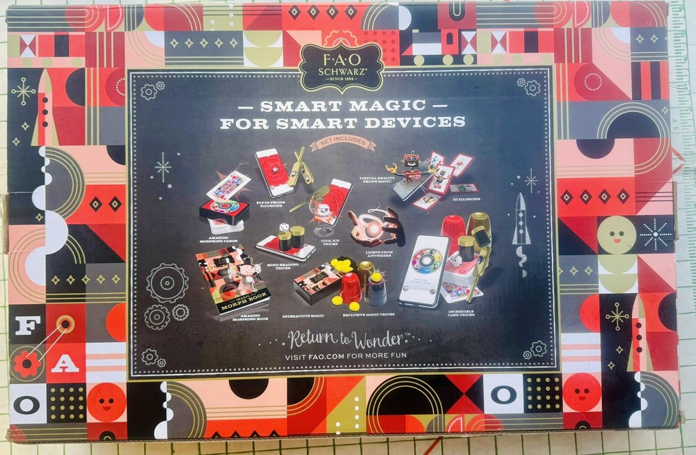 FAO Schwarz Interactive Illusions Smart Magic Kit New Sealed STEM Magic Set