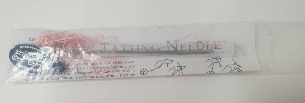 Lacis LB68 Tatting Needle Set, 3-Pack