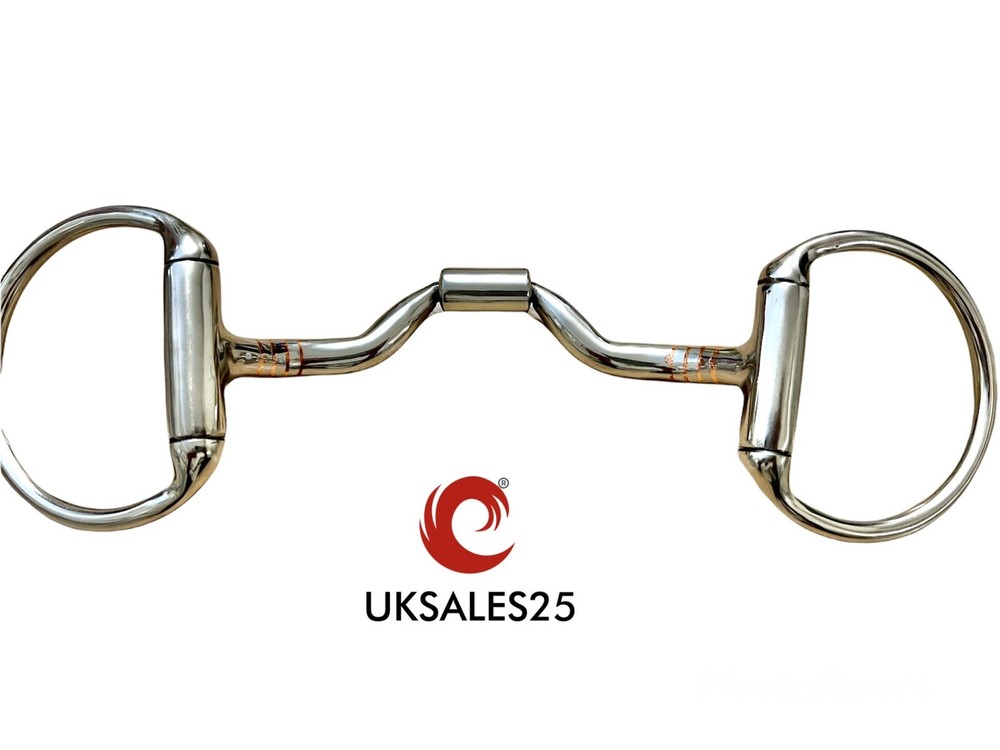 Western Dee Eggbutt Comfort Snaffle Bit with Copper Inserts *SAME DAY DISPATCH*