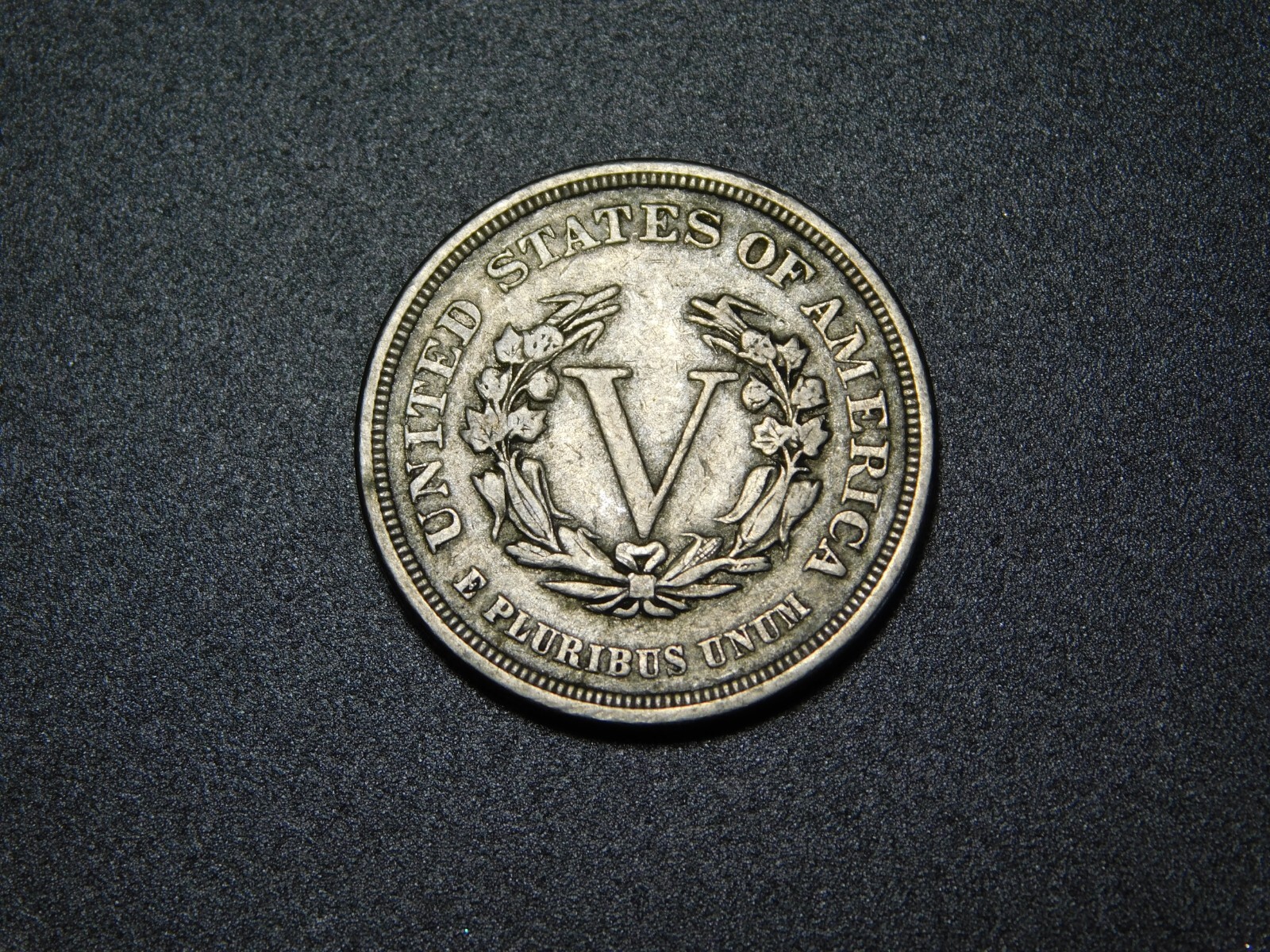 OLD US COIN 1883 LIBERTY HEAD NICKEL NO CENTS