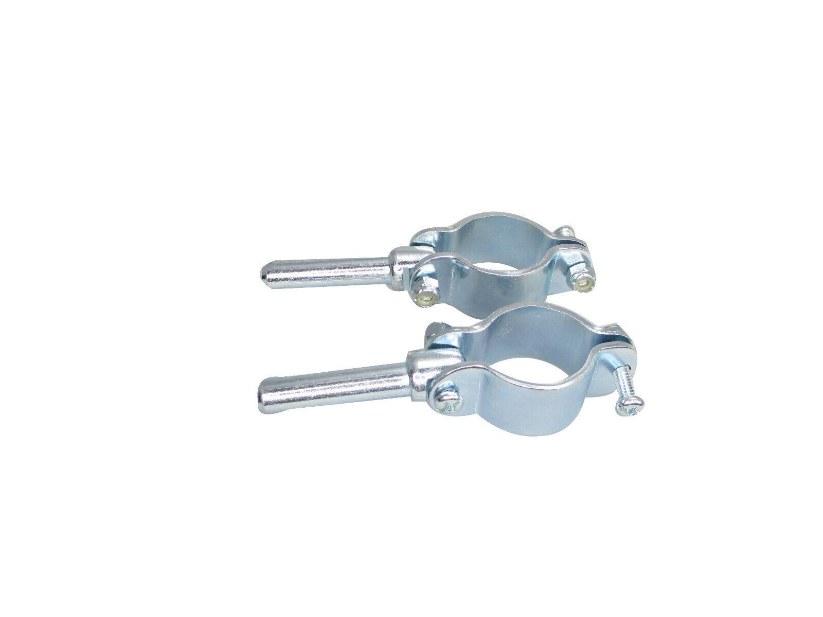 Oarlock Marine Canoe Row Boat Clamp On Zinc Plated 1/2''x2'' Shank Pair