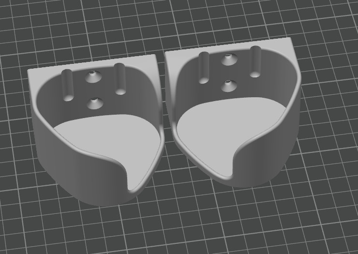 2 Pack - Wall Mount for Sonos Roam Bluetooth Speaker Mounting Bracket - White