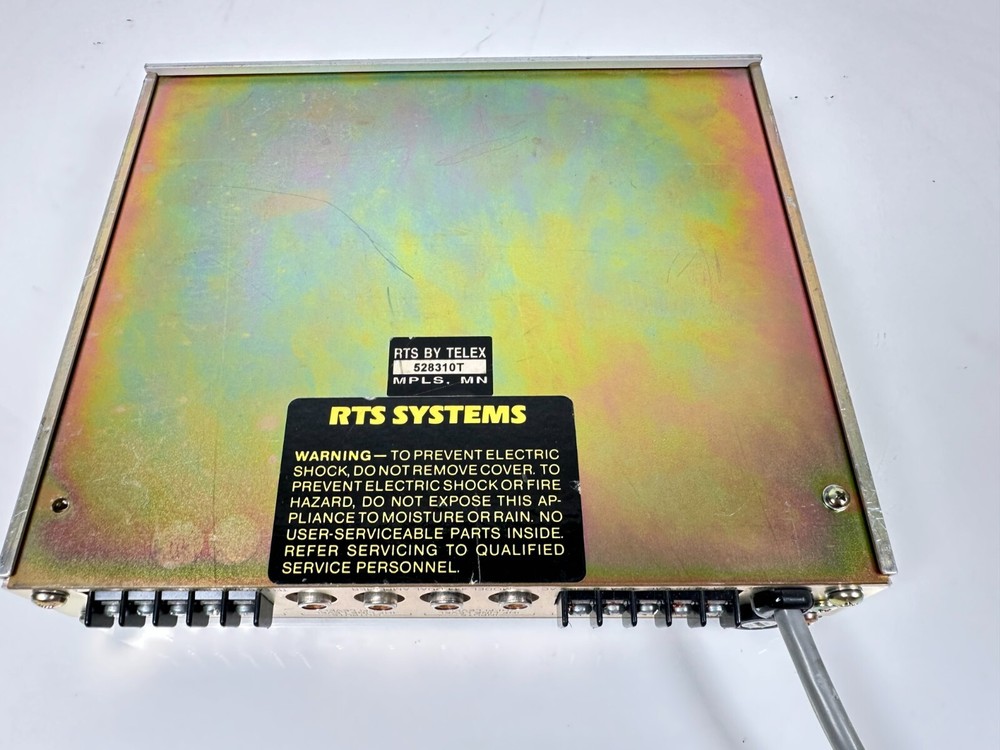 RTS Systems Model 444 Dual Buffer Amplifier
