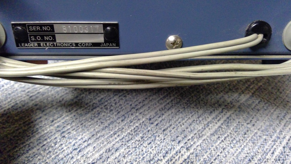 Leader LCG-395A Pattern generator - Powers On and Tested, OK
