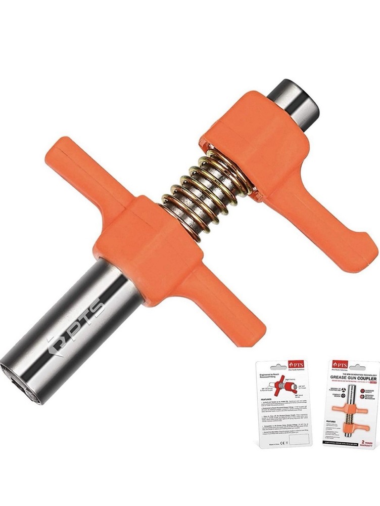 Grease Gun Coupler Connect Attachment - Universal