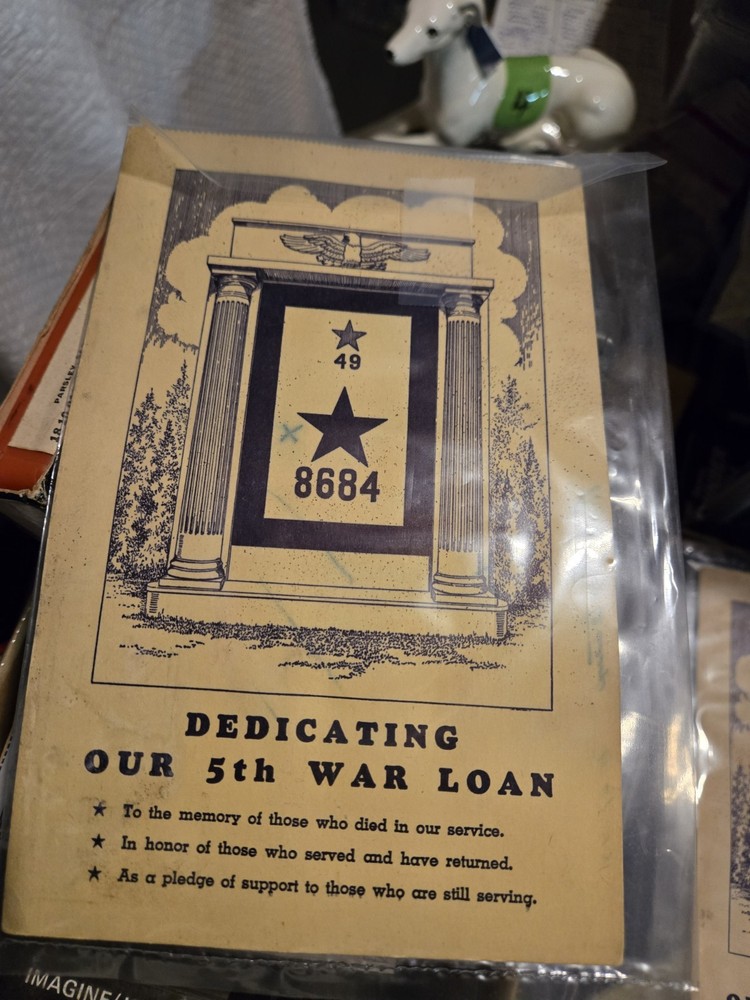 Ww2 War Bonds Rare