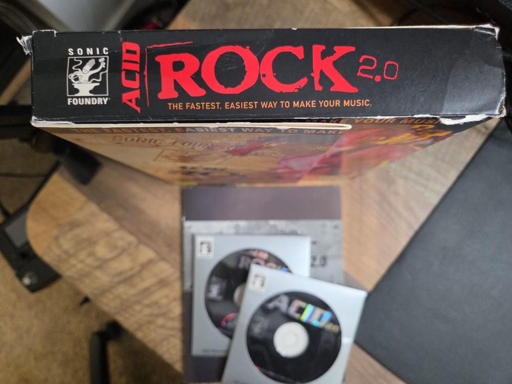 Sonic Foundry Acid Rock 2.0 Software