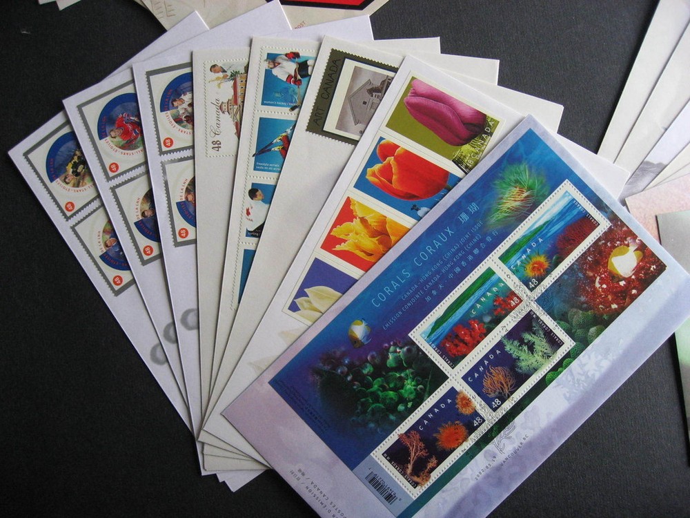 CANADA 32 different FDCs from 2002 a nice group here! PLZ read description!
