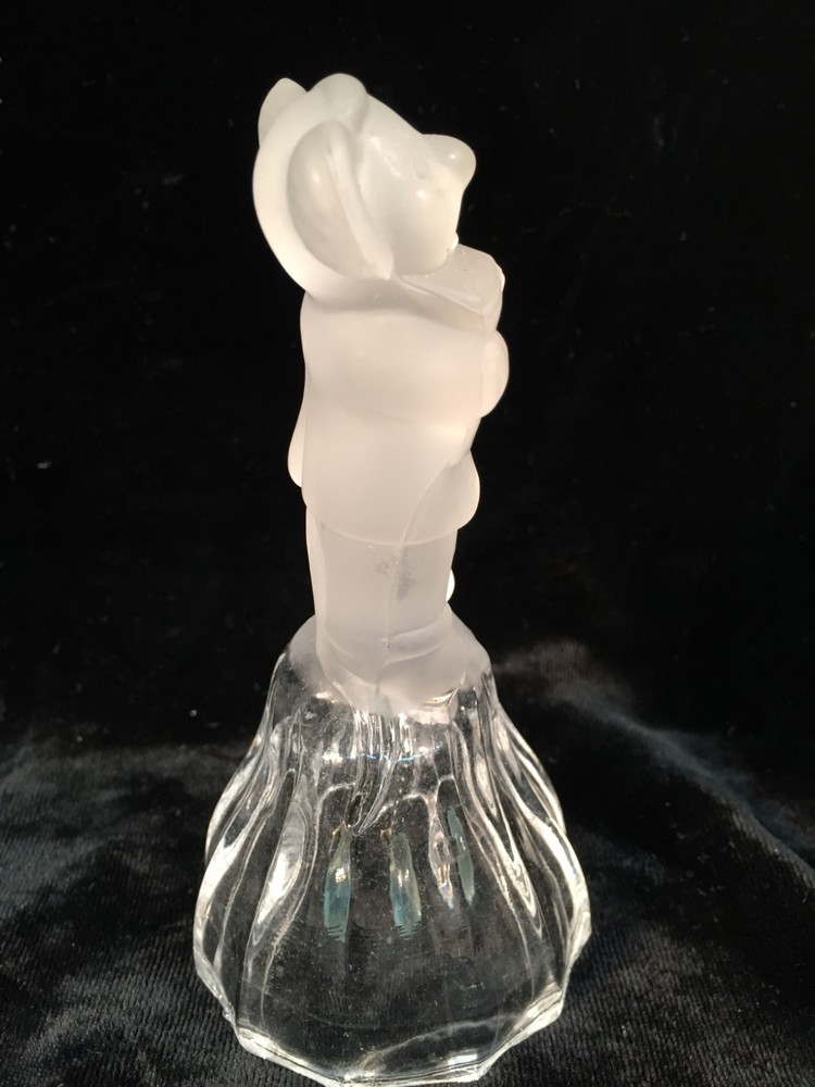 Frosted & Clear KOALA BEAR Hand Bell