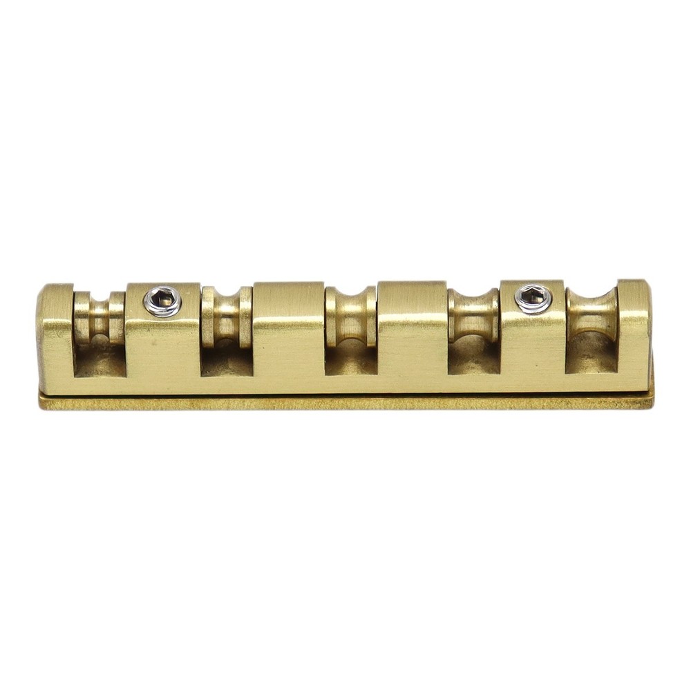 5 String Bass Nut 45mm Split Regulation Adjustable Height Brass Roller Nut