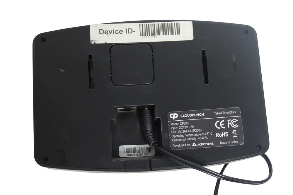 Time Clock Acroprint Cloudpunch CP200 Tested & Working