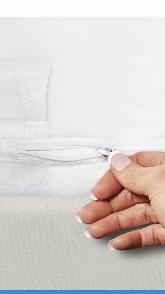Zippered Mattress Protector, Waterproof Allerease Cover, King New