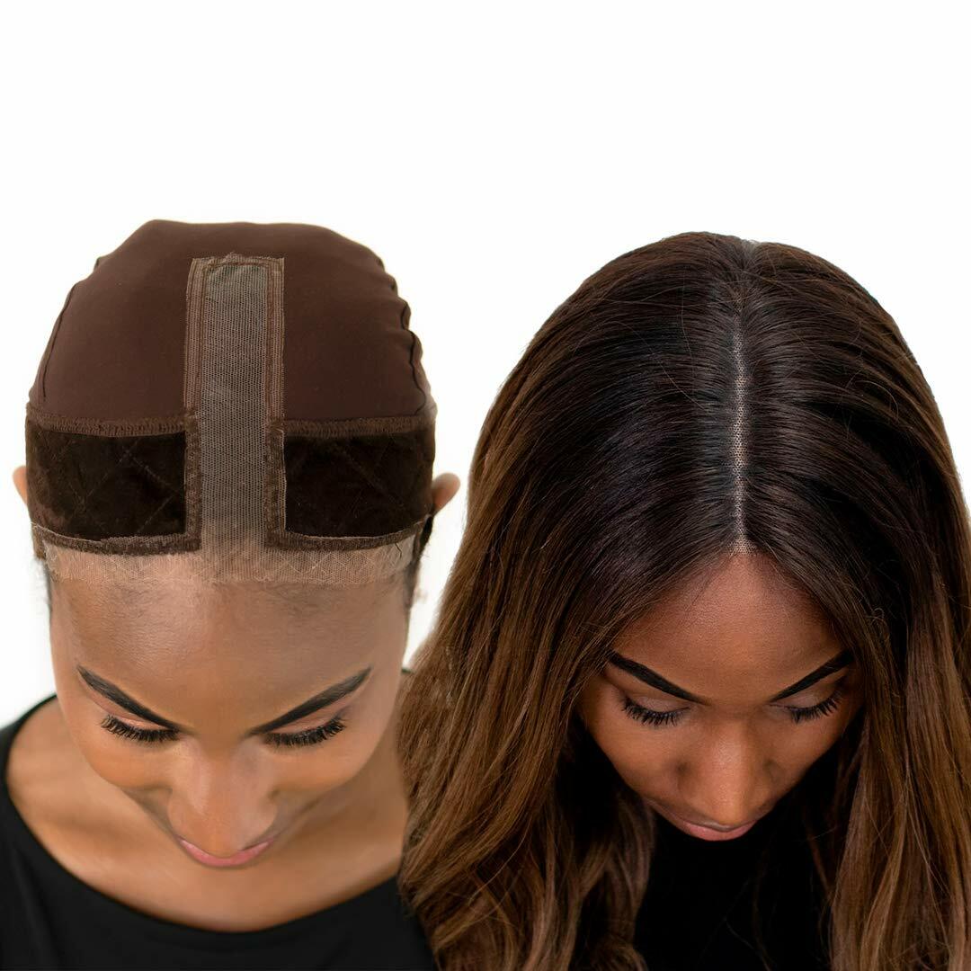 Milano Collection Lace GripCap 2-in-1 Lace Wig Grip Band Plus Wig Cap for Lace